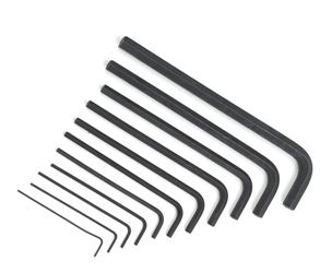 Allen 56150 Long Hex Key Set / 11-Pc / .050"-3/8"