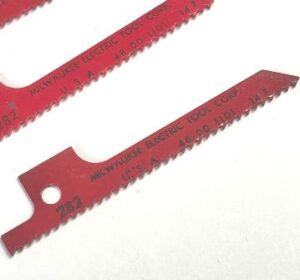 Milwaukee Tool 48-00-1101 Metal-Cutting Sawzall Blades; 14 TPI; 2.5" L; 10/Pk; Red Color