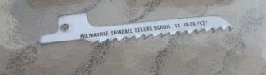 Milwaukee Tool 48-00-1121 Economy Carbon-Steel Wood-Cutting Sawzall Blades; 6 TPI; 3-5/8" L; 10/Pk