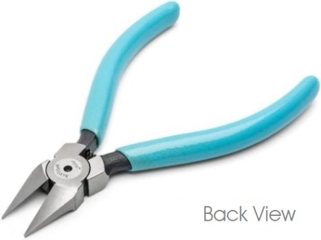 Xcelite S141-5JS Soft & Hard Wire Cutting Pliers | Tapered-Relieved | Flush Cut | Copper & Steel Wire 25-20 AWG | 5"