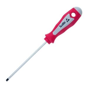 Xcelite XPE-184 1/8 x 6.5" Slotted Screwdriver | 4" Blade | Black Oxide Tip | Ergonomic | CLEARANCE