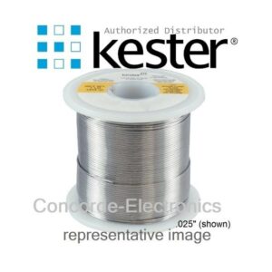 Kester 24-6040-0010 Wire Solder | Sn60Pb40 (60-40) | #44 Rosin-Activated | .020" dia. | 3.3% Core (66)