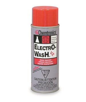 Chemtronics ES6100 Electro-Wash-VZ® Cleaner Degreaser | Ozone Safe | Non Flammable | 12 oz. | CLEARANCE
